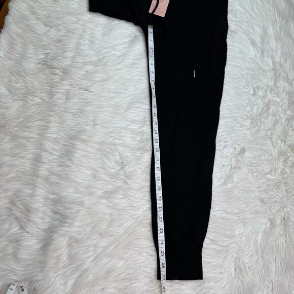 Quince Mongolian Cashmere Sweatpants Joggers Black Size S NWT Luxury - Picture 8 of 14
